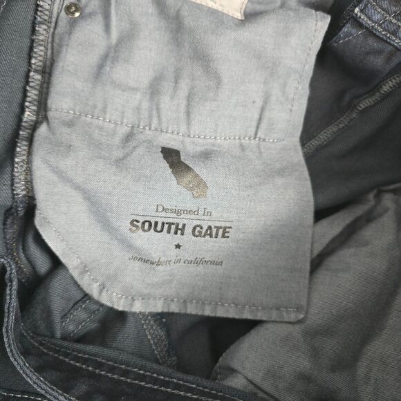 AG Adriano Goldschmied Men’s Dark Wash Denim Jeans 32R Stretch Straight 1918DAS - Picture 10 of 11